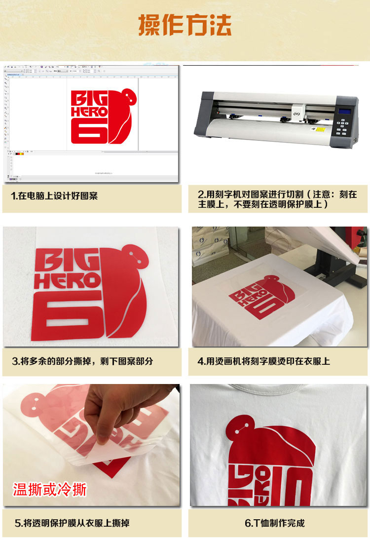 韓國燙畫打印膜操作流程 韓國燙畫打印膜操作流程